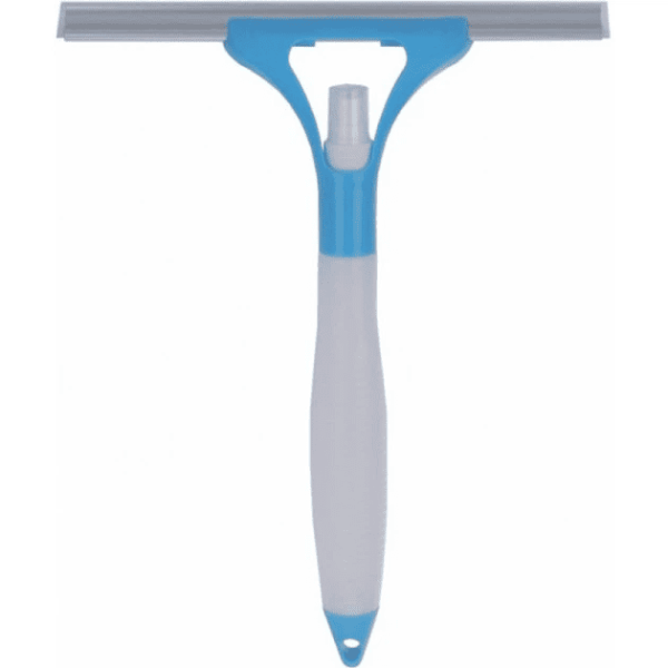 Щетка для мытья окон Economix Cleaning с пульверизатором • Скребок-водосгон для стекол, витрин и автомобильных окон