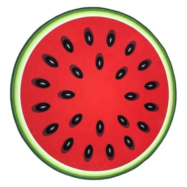 3d коврик безворсовый для дома 80 х 80 см - Арбуз PR3