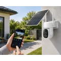 4G камера видеонаблюдения AND D003-4G • Уличная PTZ камера с солнечной панелью, поворотом до 360° и ночным видением
