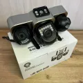 4G камера видеонаблюдения Smart Net Camera V380 белая • Уличная IP-камера с 3 независимыми поворотными объективами, SIM-картой, Wi-Fi и ночным видением