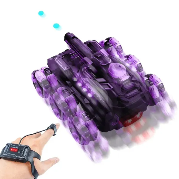 6-колесная радиоуправляемая колесница с водяными бомбами для детей • Шестиколесный трюковый автомобиль