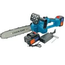 Акумуляторна ланцюгова пилка DOMOTEC Chain Saw 12″ 96V • Садова пилка DOMOTEC Chain Saw 12″ 96V із шиною 300 мм і 2 акумуляторами Акумуляторна ланцюгова пилка DOMOTEC Chain Saw 12″ 96V • Садова пилка DOMOTEC Chain Saw 12″ 96V із шиною 300 мм і 2 акумуляторами