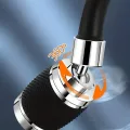 Аератор DT-1222 360° з фільтром • Насадка на кран 360 Faucet Universal Pipe DT-1222 з 3 режимами та поворотним розпилювачем