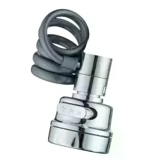 Аератор DT-255 на кран 3 режими • Насадка-аератор DT-255 Chrome для змішувача з гнучким шлангом і перемиканням струменя