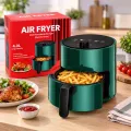 Аэрофритюрница Air Fryer-2294 4 л • Электрический аэрогриль Air Fryer-2294 мощностью 1000 Вт с таймером на 30 минут и антипригарной корзиной для приготовления без фритюра