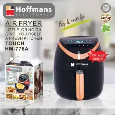 Аэрофритюрница Hoffmans 6.0L 2400W HM-776А • Многофункциональный аэрогриль с сенсорным управлением и технологией горячего воздуха