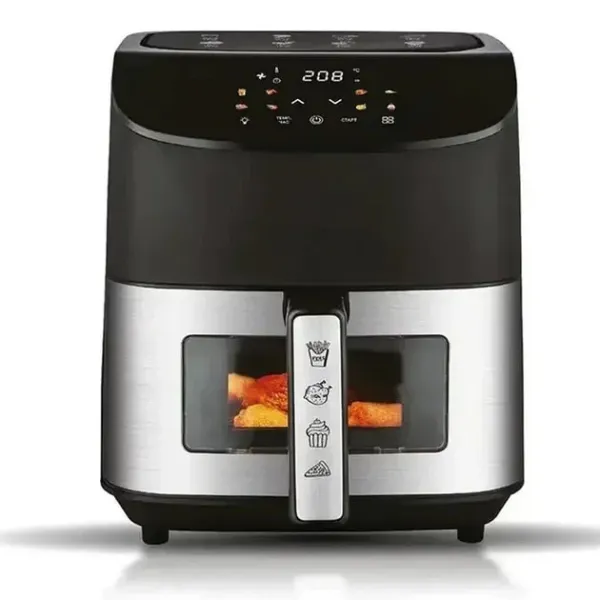 Аэрофритюрница Hoffmans HM-785 • Многофункциональная фритюрница для приготовления без масла 2000Вт 8л