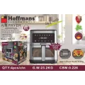 Аэрофритюрница Hoffmans HM-791 • Электрическая фритюрница с двойным нагревом 8 л 2000 Вт