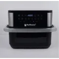 Аэрофритюрница Hoffmans HM-792 15 л • Мультипечь-аэрогриль Hoffmans 2400 Вт с двумя ТЭНами и сенсорным управлением