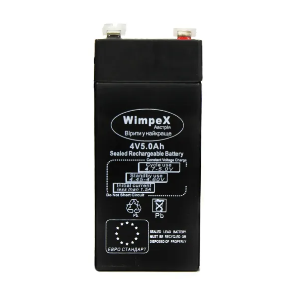 Аккумулятор 4v5ah Wimpex 2021