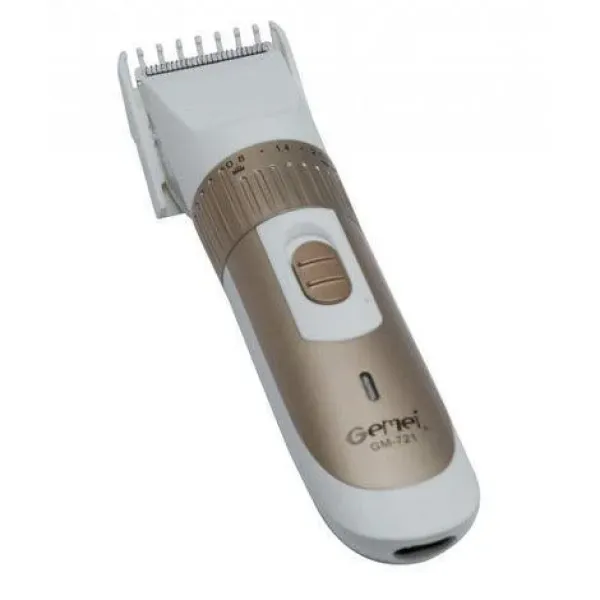 Аккумуляторная водонепроницаемая машинка для стрижки волос,из нержавеющего сплава GEMEI GM-721 CG21 PR2