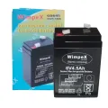 Аккумулятор Wimpex WX-645 6V 4.5Ah 2024 • Свинцово-кислотная герметичная батарея для детских машинок фонарей и UPS