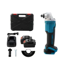 Аккумуляторная болгарка с двумя батареями • Профессиональная бесщёточная угловая шлифовальная машина 48V 125 мм