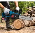 Аккумуляторная цепная пила DOMOTEC Chain Saw 12″/16″ 96V • Садовая аккумуляторная пила DOMOTEC Chain Saw 12″/16″ 96V с 2 шинами 305/406 мм и 2 аккумуляторами