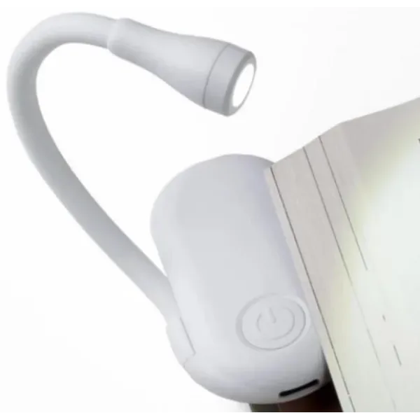 Аккумуляторная LED лампа на прищепке для чтения книг · USB беспроводной мини светильник · 3 режима