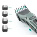 Аккумуляторная машинка для стрижки VGR V-696 с насадками и LCD дисплеем · Беспроводной триммер с зарядной док-станцией · USB зарядка