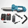 Аккумуляторная мини цепная пила Electric Chain Saw 8 дюймов • Бесщеточная электропила с 2 АКБ 48V и кейсом