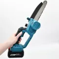 Аккумуляторная мини цепная пила Electric Chain Saw 8 дюймов • Бесщеточная электропила с 2 АКБ 48V и кейсом