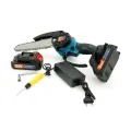 Аккумуляторная мини-пила Chain Saw с двумя шинами 6