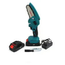 Акумуляторна міні-пила KRAFFTEC CHAIN SAW 6″ • Ланцюгова пила KRAFFTEC CHAIN SAW 6″ з 2 акумуляторами, шиною 15,24 см для саду та обрізання гілок Акумуляторна міні-пила KRAFFTEC CHAIN SAW 6″ • Ланцюгова пила KRAFFTEC CHAIN SAW 6″ з 2 акумуляторами, шиною 15,24 см для саду та обрізання гілок