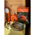 Аккумуляторный душ для кемпинга Portable Outdoor Shower 2000 мАч с насосом • Портативный туристический душ для дачи, похода и мытья автомобиля