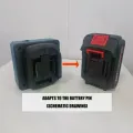 Аккумуляторный инвертор 18–21V на 220V 120W • Преобразователь напряжения DC 18–21V в AC 220V 120W с розеткой и USB без аккумулятора