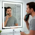 Аккумуляторный набор для стрижки VGR Stepless Pro 3 in 1 с зарядной станцией • Машинка, триммер и электробритва с 14 насадками