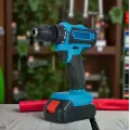 Аккумуляторный набор инструментов DOMOTEC 96V 2в1 • Болгарка и дрель-шуруповерт в кейсе для ремонта, сборки, сверления и шлифовки