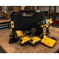Аккумуляторный набор KRAFFTEC 48V 2в1 • Болгарка 125 мм и шуруповерт KRAFFTEC с 2 аккумуляторами в кейсе