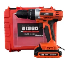 Аккумуляторный шуруповерт B6008 21V / S209-24 ∙ Шуруповерт с литиевой батареей 21V Bisso B6008