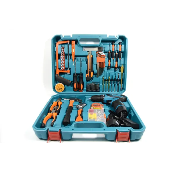 Аккумуляторный шуруповерт - дрель DF330DWE + Набор инструментов в кейсе 12 v C-J SET