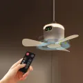 Аккумуляторный универсальный вентилятор KAR120 8000 мАч с LED-подсветкой и пультом • Портативный вентилятор 2 в 1 для дома, дачи, кемпинга и отключений света