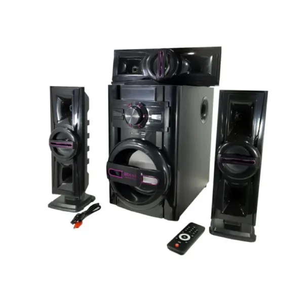 Акустическая система 3.1 Сабвуфер колонки E-503 (USB · AUX · Bluetooth · SD · FM-радио)