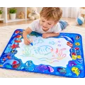 Аквакилимок Aqua Magic Mat 80×60 см • Дитячий килимок для малювання водою Aqua Magic Mat 80×60 см із водними маркерами та малюнками, що зникають