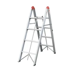 Алюминиевая лестница-стремянка JDT1020S05 ∙ Складная портативная 4-ступенчатая лестница JDT1020S05
