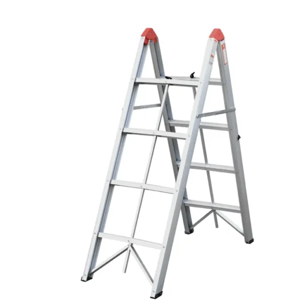 Алюминиевая лестница-стремянка JDT1020S05 ∙ Складная портативная 4-ступенчатая лестница JDT1020S05