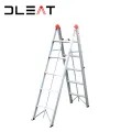 Алюминиевая лестница-стремянка JDT1020S05 ∙ Складная портативная 4-ступенчатая лестница JDT1020S05