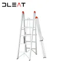 Алюминиевая лестница-стремянка JDT1020S05 ∙ Складная портативная 4-ступенчатая лестница JDT1020S05