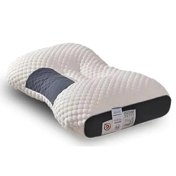 Анатомическая ортопедическая подушка для сна Neck Support Massage Pillow • Подушка для шеи с эффектом памяти