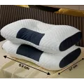Анатомическая ортопедическая подушка для сна Neck Support Massage Pillow • Подушка для шеи с эффектом памяти