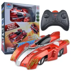 Антигравитационная машинка Wall Climber Racer машина на радиоуправлении которая ездит по стенам и потолку CG01