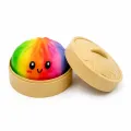 Антистресс-игрушка Сквиш-Пельмень «Цветной Бон» • Мягкая игрушка с сюрпризом, цвет случайный