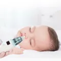 Аспиратор детский аккумуляторный 2-в-1 с LED-дисплеем и регулятором мощности BABY NOSE