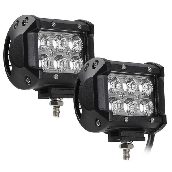 Автофара 6 LED 5D-18W-SPOT, 95 х 70 х 80 мм CG02 PR3