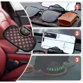 Автоковрик AND 5238 3-в-1 • Нескользящий коврик AND 5238 с держателем телефона и временной парковочной картой