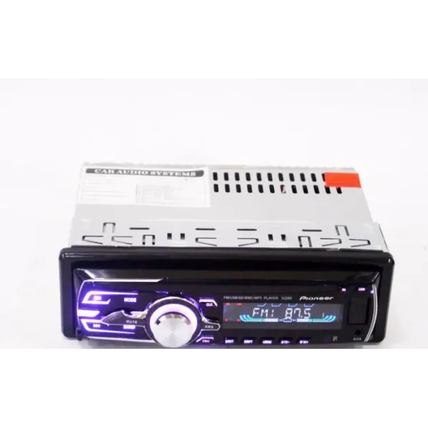 Автомагнитола Pioneer 3228D USBU (съемная панель + евро разъем + RGB подсветка) PR4