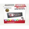 Автомагнитола Pioneer 6317D съемная панель Usb+RGB подсветка+Fm+Aux+ пульт PR4