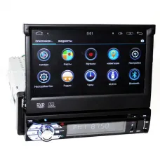 Автомагнитола с выдвижным экраном 1DIN DVD-9501 Android GPS PR5 Автомагнитола с выдвижным экраном 1DIN DVD-9501 Android GPS PR5