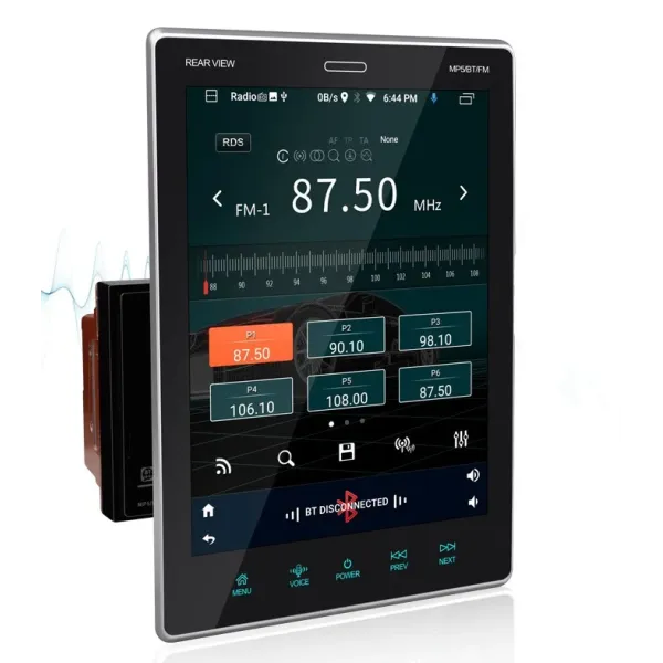 Автомагнитола 9520 MP5 2DIN 9.5 с камерой заднего вида · FM радио · Bluetooth · Usb · micro SD