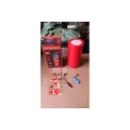 Автомат для мыльных пузырей Bubble Machine Fireworks с LED-подсветкой и звуком • Детская машина для пузырей с аккумулятором USB